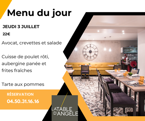 Menu Du jour