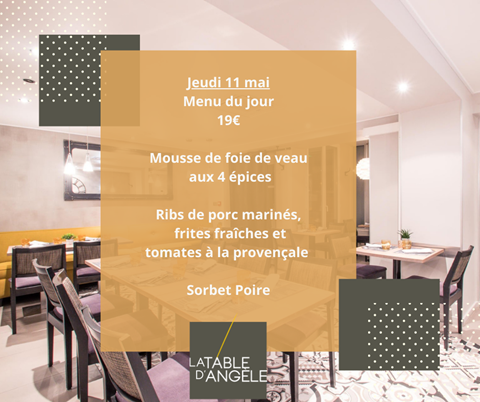 Menu Du jour