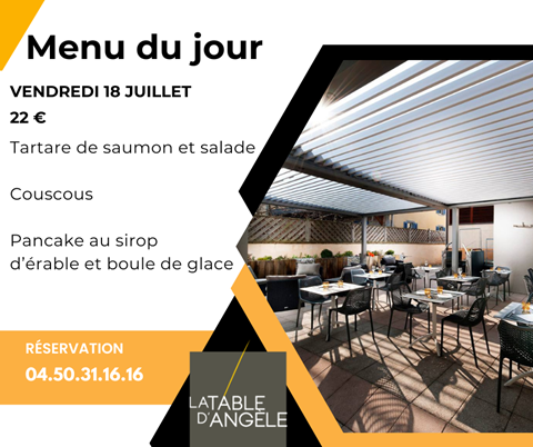 Menu Du jour