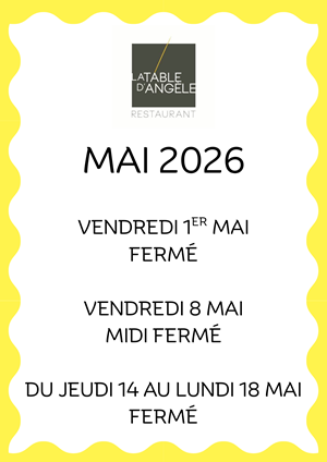 Fermeture en mai 2026